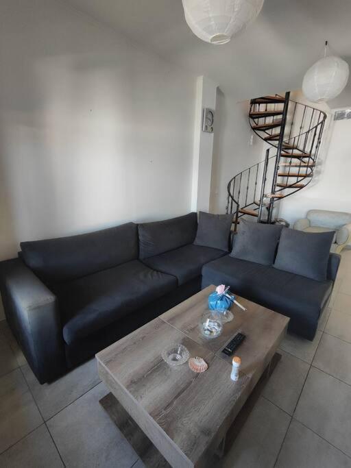 Mármaron Two-Storey House In Kardamyla מראה חיצוני תמונה