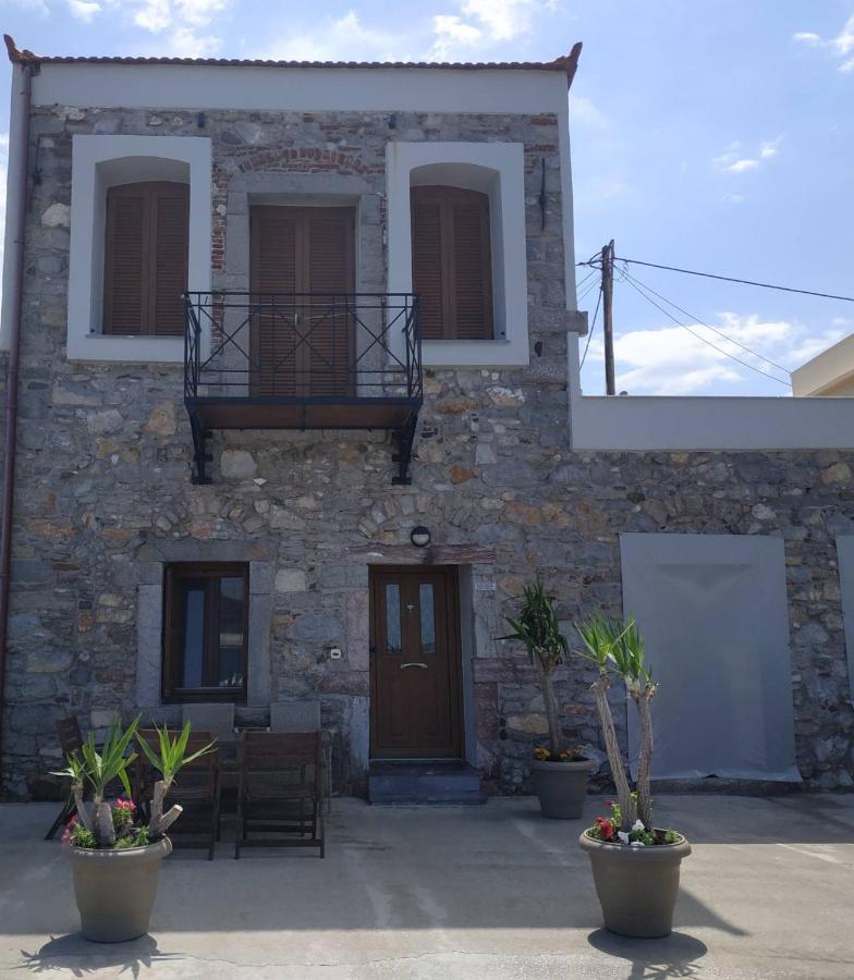 Mármaron Two-Storey House In Kardamyla מראה חיצוני תמונה